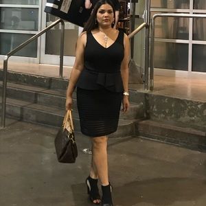 Fashionable black dress